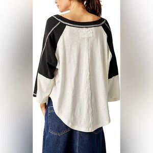 Free People Starry Haze Tee Cotton Shirt XL